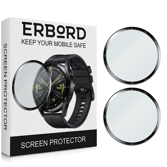 2x ERBORD hibrid üveg a Huawei Watch GT 3 46mm