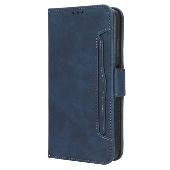 Pattintható tok a Samsung Galaxy M34, Card Slot, kék