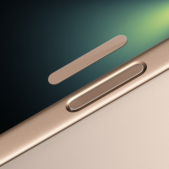 2x NORTHJO kamera vezérlőgomb üveg iPhone 16 / 16 Plus / 16 Pro / 16 Pro Max készülékhez, arany