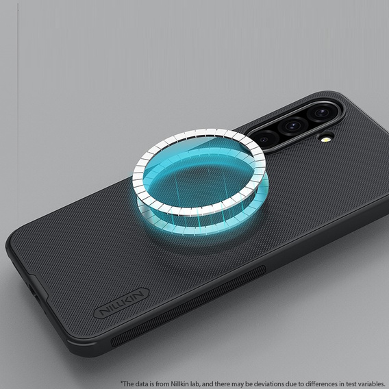 NILLKIN tok Samsung Galaxy A36 5G, Frosted Shield, MagSafe, fekete