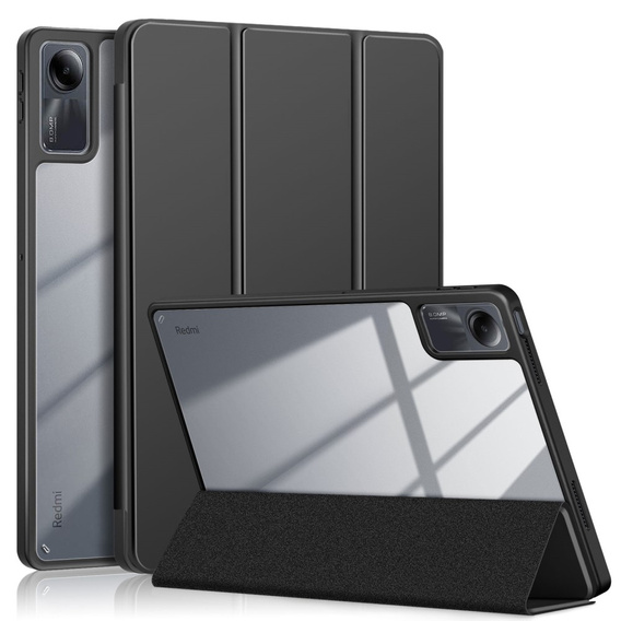 Tok Xiaomi Redmi Pad SE 11", Smartcase Hybrid, tolltartó résszel, fekete
