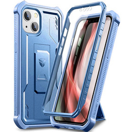Páncélozott tok a iPhone 13 / 14, Dexnor Full Body, kék