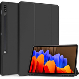 Tok Samsung Galaxy Tab S7 FE 5G 12.4 T730 / T736B, Smartcase tolltartóval, kék