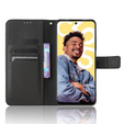 Pattintható tok a Realme C55, Wallet, Smart Magnet, fekete