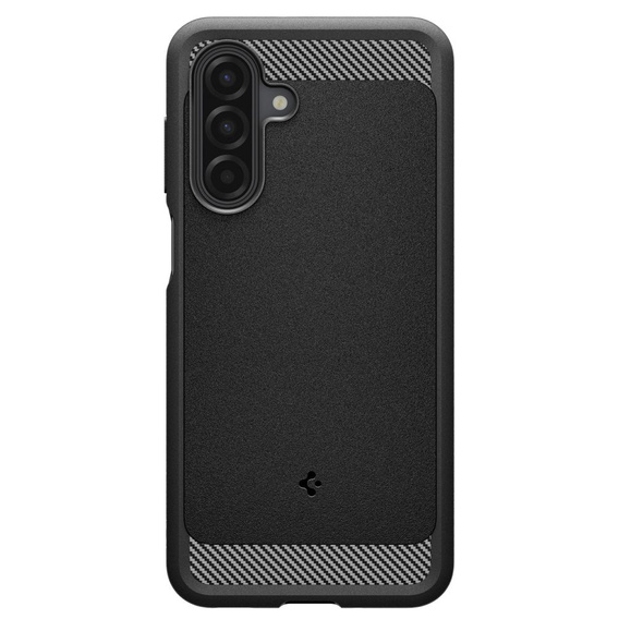 A Spigen tok Samsung Galaxy A16 4G/ 5G, Rugged Armor MagSafe, fekete + edzett üveg 9H