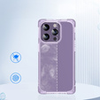 Tok iPhone 14 Pro, ERBORD CornerShield, lila