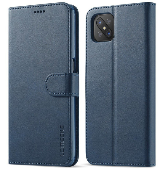 Pattintható tok a Oppo Reno 4 Z 5G, LC.IMEEKE, kék