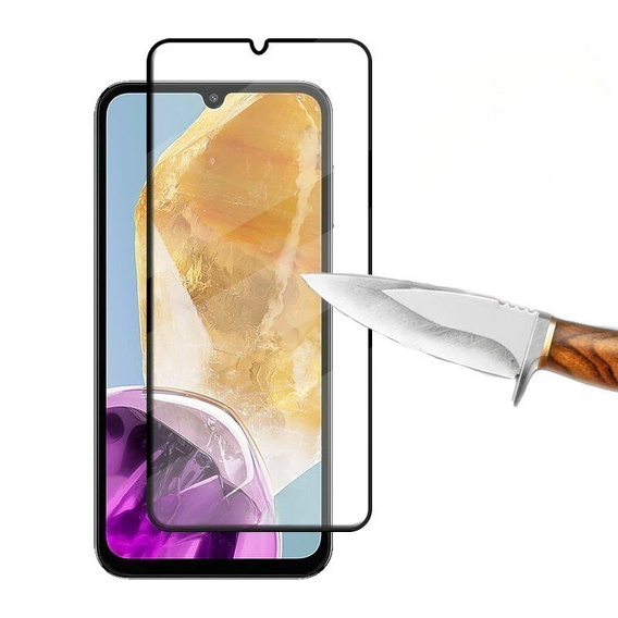 3D edzett üveg Xiaomi Redmi 12C készülékhez, fekete