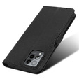Pattintható tok a T Phone Pro 5G, Wallet Magnet, fekete