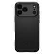 Spigen tok iPhone 17 Pro készülékhez, Thin Fit MagSafe, Fekete
