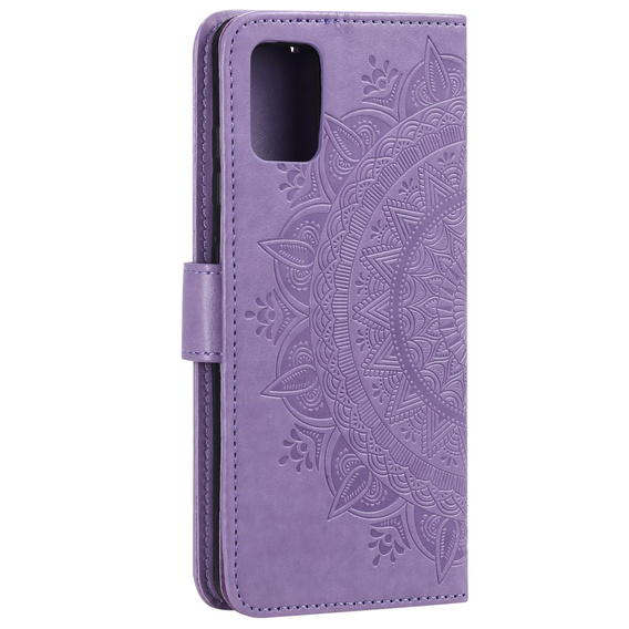 Pattintható tok a Oppo Reno6 5G, Mandala, lila
