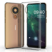 Vékony tok a Nokia 3.4, Slim, átlátszó