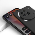 Telefontok a Nothing Phone 3a Pro, Silicone Lite, fekete