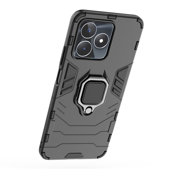 Telefontok a Realme C51, Kickstand Ring, fekete