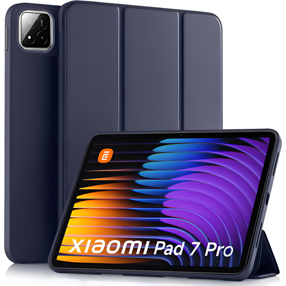 Tok Xiaomi Pad 7 / 7 Pro, Smartcase, sötétkék