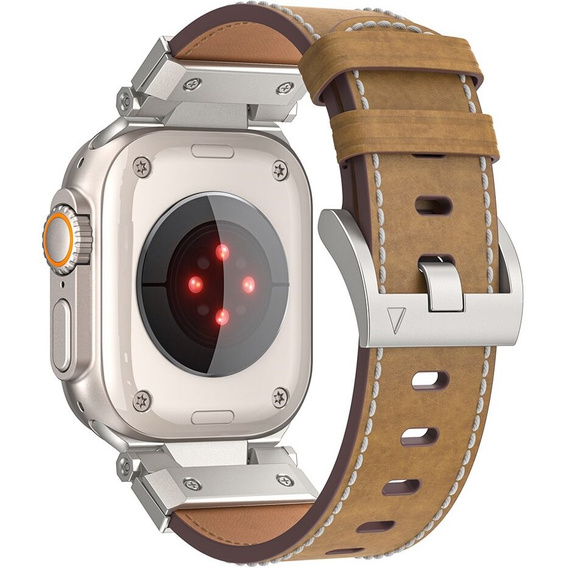 Bőrszíj Apple Watch 1/2/3/3/4/4/5/6/7/8/9/SE/Ultra/Ultra 2 42/44/45/49MM órához