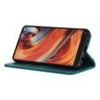 Telefontok a Samsung Galaxy A56, Wallet Litchi Leather, zöld