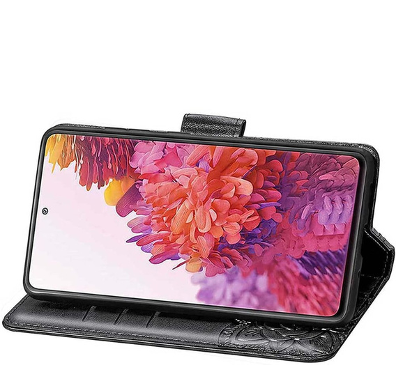 Pattintható tok a Realme Note 50, Butterfly, fekete