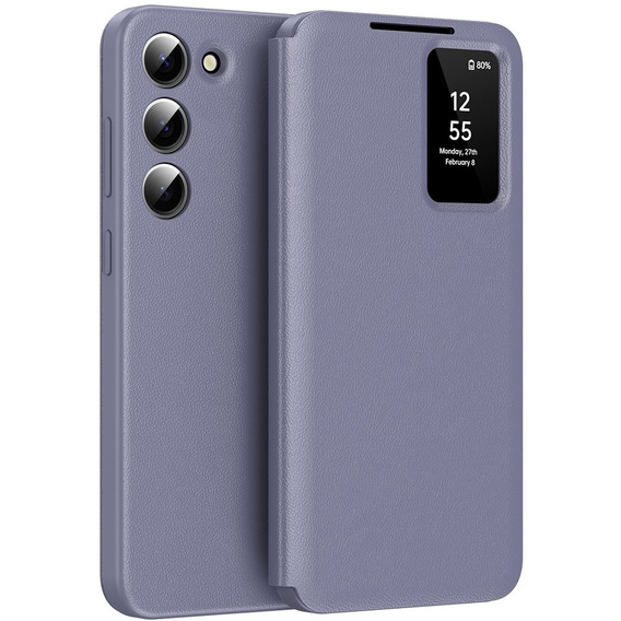 Flip tok Samsung Galaxy S22, Smart View Wallet, lila