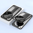 Tok Xiaomi 15 Ultra, Magnetic Dual Glass, fekete