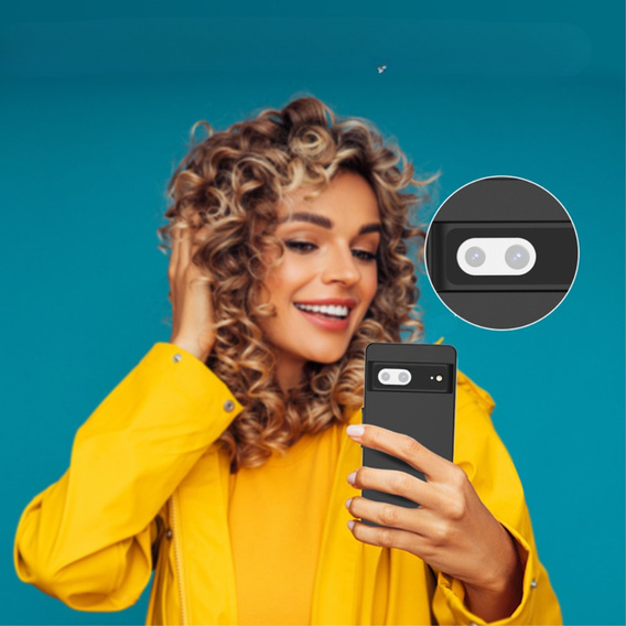 IP68 vízálló tok a Google Pixel 7, Redpepper, fekete