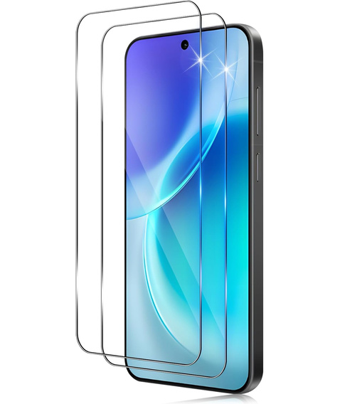 2x ERBORD 9H kemény üveg edzett üveg Vivo X300 készülékhez