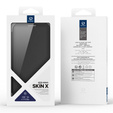 Dux Ducis tok iPhone 17 Pro Max-hoz, Skin X Pro, pánttal, MagSafe-hoz, fekete