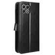 Pattintható tok a T Phone 2 5G, Crazy Horse Wallet, fekete