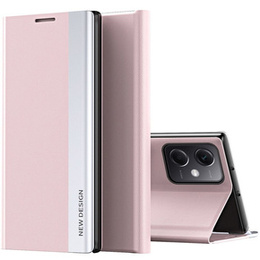 Pattintható tok a Xiaomi Poco X5 Pro 5G / Redmi Note 12 Pro, Side Magnetic, rózsaszín