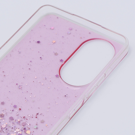 Telefontok a Oppo A58 4G, Glittery, rózsaszín