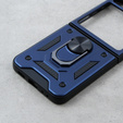 Páncélozott telefontok a Samsung Galaxy Z Flip5 5G, Nox Case Ring, kék