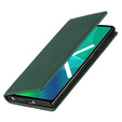Bőr tok a Samsung Galaxy S20 FE, ERBORD Grain Leather, zöld