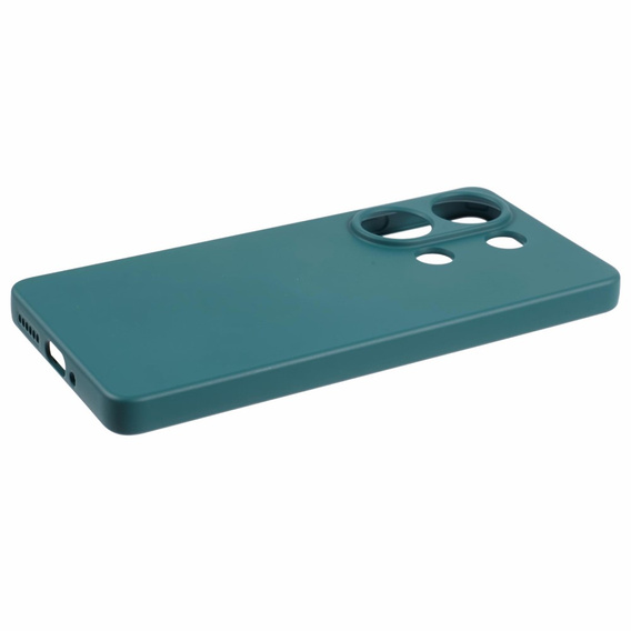 Telefontok a Xiaomi Redmi Note 13 Pro 4G / Xiaomi Redmi Note 14S / Xiaomi Poco M6 Pro 4G, Silicone Lite, sötétzöld