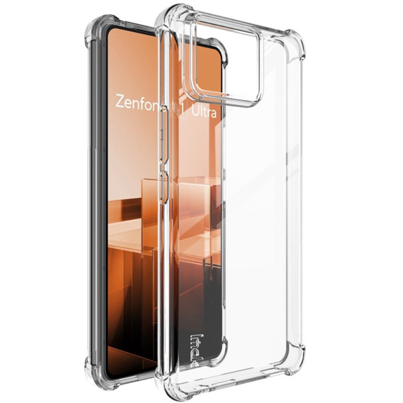 IMAK Telefontok a Asus Zenfone 11 Ultra 5G, Dropproof, átlátszó