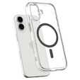 Spigen Ultra Hybrid MagSafe tok iPhone 17 készülékhez, átlátszó/grafit