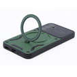Páncélozott tok Samsung Galaxy A54 5G, CamShield MagSafe, zöld