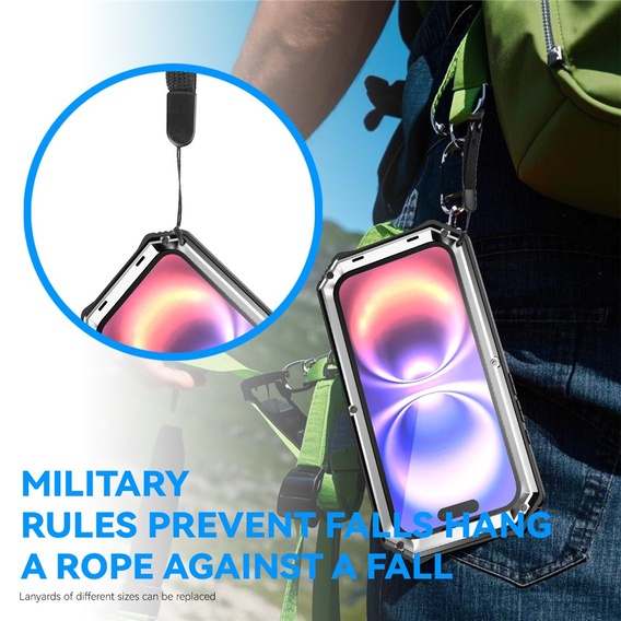 R-JUST páncélozott tok állvánnyal iPhone 17-hez