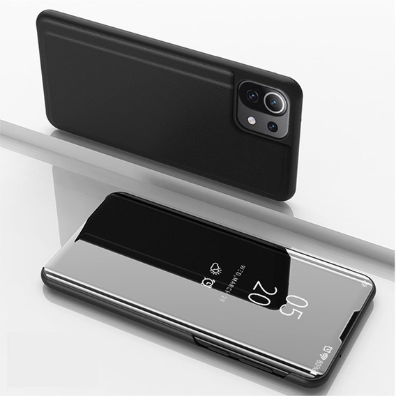 Telefontok a Xiaomi Mi 11 Lite / Mi 11 Lite 5G / 11 Lite 5G NE, Clear View, fekete