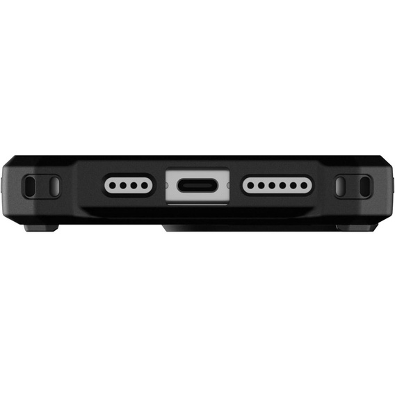 Urban Armor Gear Telefontok a iPhone 15 Pro Max, Monarch Pro Kevlar MagSafe, fekete