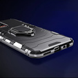 Telefontok a Realme 8 / 8 Pro, Kickstand Ring, fekete