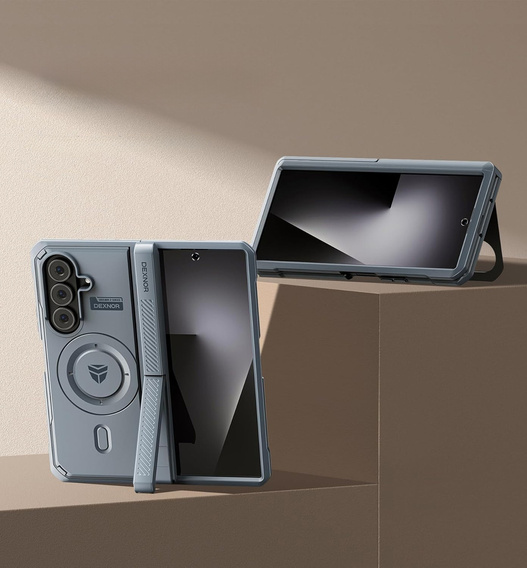 Dexnor Mágneses páncélozott tok kettős alappal Samsung Galaxy Z Fold7-hez