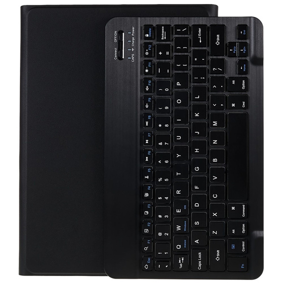 Tok + billentyűzet Samsung Galaxy Tab S7 T870/T875 / S8, Pen Slot, fekete