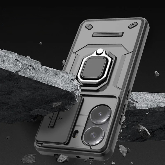 KickStand kamera objektív tok a Xiaomi Poco F7 5G-hez