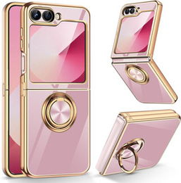 Telefontok a Samsung Galaxy Z Flip7 FE / Z Flip6, Electro Ring, lila