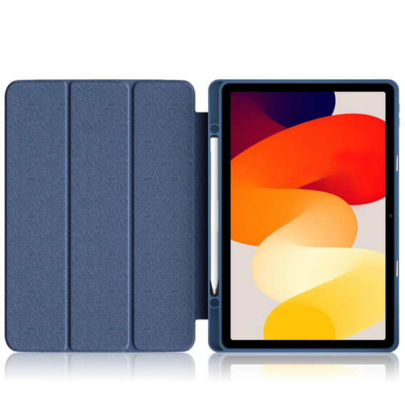 Tok Xiaomi Redmi Pad SE 11", Smartcase Hybrid, tolltartó résszel, kék