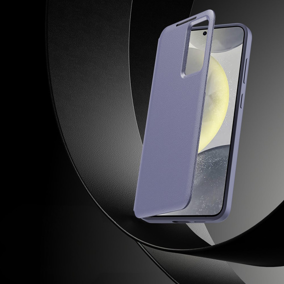 Flip tok Samsung Galaxy S22+ Plus, Smart View Wallet, lila