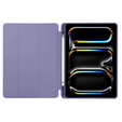 Tok iPad Pro 11 2024, Smartcase tolltartóval, lila