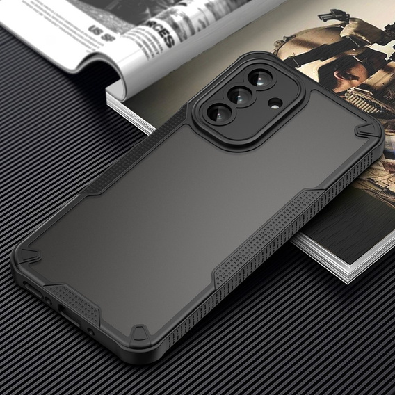 Telefontok a Samsung Galaxy A26, Armor Frosted Case, fekete