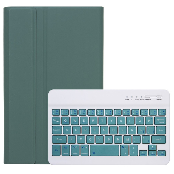 Tok + billentyűzet Samsung Galaxy Tab A7 Lite 8.7 T220 / 225, zöld