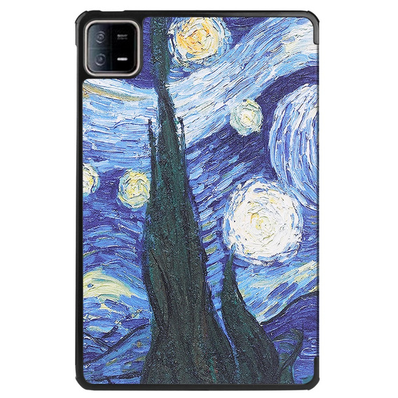 Tok Xiaomi Pad 6 / 6 Pro, Smartcase, oil painting
